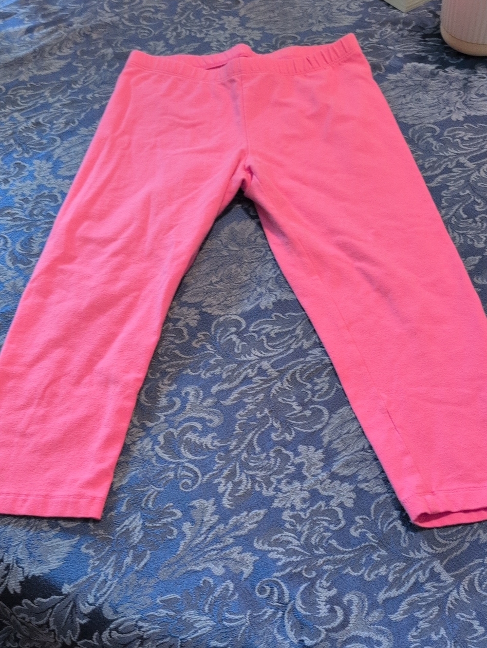 Cat & Jack Bright Pink Girls' Knit Capris